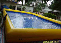 Parque de diversões exterior da grande piscina inflável de encerado do PVC do CE