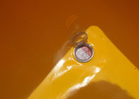 Aprovação inflável do CE de encerado do PVC das piscinas da associação dobro amarela engraçada