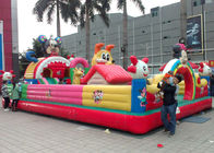 Parque de diversões inflável comercial do assunto das crianças com encerado do PVC