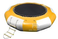 Trampolins de flutuação de Toy Bouncers Recreation Rental Jump da água inflável do trampolim da água