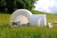 Hotéis de acampamento exteriores da casa da bolha do rei Inflatable Bubble Tent