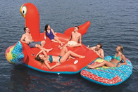 Brinquedo de natação inflável gigante para 6 pessoas com 4,8 m de comprimento x 4 m de largura x 2 m de altura