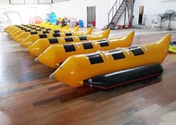 Banana Boat inflável 0,9 mm PVC 3 pessoas explodir brinquedos de água para lago e mar