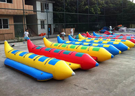 A água de flutuação inflável do esporte de água do barco de banana de Custmozied brinca o divertimento para adultos