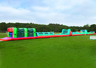 Equipamento inflável exterior inflável de Boot Camp dos cursos de obstáculo de Tarpauline