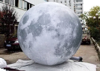 Balão de anúncio inflável gigante de Large Planets Globe do modelo da lua conduzido para a decoração