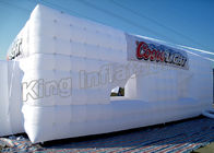 Waterproof a barraca inflável branca costurada do evento do PVC inflada rapidamente para a atividade