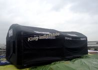 Impressão inflável alugado de acampamento da barraca HD Digitas do PVC com nylon revestido preto do PVC