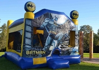 Casa inflável combinado do salto do leão-de-chácara do castelo Bouncy das crianças de Batman dos super-herói