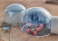 Barraca inflável transparente de acampamento exterior da bolha da abóbada de Glamping da casa da bolha