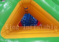 calor de encerado do PVC de 0.65mm - corrediça de flutuação selada do brinquedo inflável da água para o parque da água