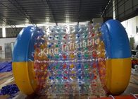 Da explosão hermética do PVC/TPU do divertimento louco brinquedo do rolamento da água 0.8mm para a piscina