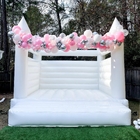 Casamento Pastel Rosa Inflável Bouncy Jump Castelo Bowl Pit Mini White Bounce House