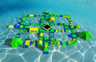 Adultos Flutuantes Jogos Aqua Diversão Parques aquáticos infláveis Explodir Curso de obstáculos de água