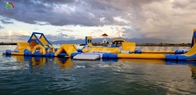 Parque aquático inflável Parque aquático flutuante Parque aquático de diversões Equipamento de parque aquático inflável