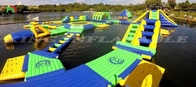 Equipamento de parque aquático flutuante inflável