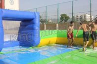 Campo de futebol inflável gigante do campo de futebol da água do sabão para a venda