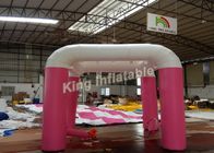 A propaganda inflável comercial cor-de-rosa do OEM Unsealed o tamanho inflável 3*3m da barraca