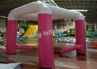 A propaganda inflável comercial cor-de-rosa do OEM Unsealed o tamanho inflável 3*3m da barraca