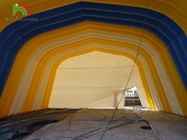 Largo Arco Inflável Edifícios Tenda Desporto Tenda de túnel de cúpula de ar inflável para venda
