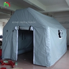 Tenda de isolamento hospitalar Impressão logotipo de tamanho personalizado exterior Tenda de cobertura de PVC impermeável