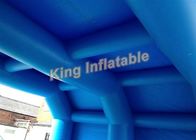 Barraca inflável azul personalizada do túnel de 7*5m para jogos ou evento do esporte