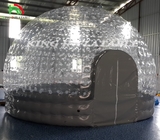 Tenda de observação de estrelas bubble dome transparente inflável