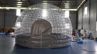 Tenda de observação de estrelas bubble dome transparente inflável