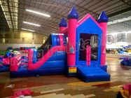 Castelo de salto inflável material com corrediça para crianças, o castelo Bouncy do PVC das crianças