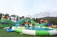Parques infláveis da água do parque de diversões exterior do divertimento para adultos e crianças