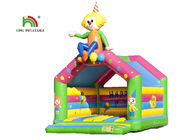 6,3 x casa Bouncy do castelo do palhaço inflável colorido de 5.0m para o anúncio publicitário