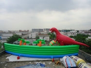 Parques infláveis da água do PVC do gigante surpreendente para o diâmetro exterior dos jogos 30m da água do verão