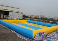 Multi cor das grandes piscinas infláveis comerciais para o parque 8m da água do verão