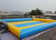 Multi cor das grandes piscinas infláveis comerciais para o parque 8m da água do verão