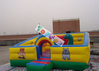 As crianças jogam o campo de jogos dos jogos/cidade infláveis do divertimento com o encerado do PVC de 0.45mm - de 0.55mm