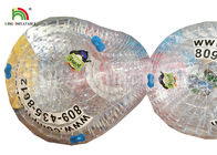 brinquedo inflável da roda do rolamento da água do PVC/TPU de 1.0mm para o entretenimento dos adultos