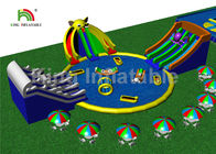 Parques infláveis exteriores gigantes personalizados da água dos adultos para o campo de jogos do divertimento