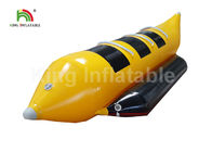 O amarelo 3 da categoria comercial assenta os barcos de pesca com mosca/barco de banana infláveis rebocadores