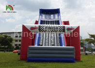 Jogos infláveis 25*10m gigantes coloridos dos esportes 5K/corrediça inflável comercial