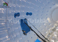 Do ar bola inflável de Zorb 1.2m do diâmetro transparente firmemente para rolar para baixo