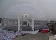 Barraca inflável de acampamento da bolha do quintal, barraca inflável do gramado do espaço livre para adultos e crianças