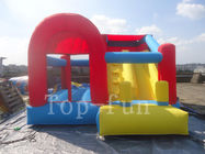 Castelo de salto inflável do mundo do divertimento do quintal das crianças com encerado do PVC, cor personalizada e tamanho