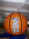 A propaganda inflável do campo de jogos Balloons a forma do basquetebol com impressão de Digitas