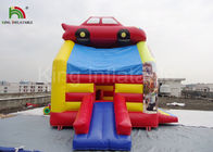 Leões-de-chácara infláveis comerciais à prova de fogo do PVC para as crianças que saltam casas do carro