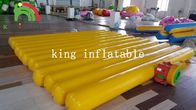 Calor - brinquedos infláveis amarelos selados da água/PVC L 4.5m * boias da entrada/marcador de D 0.3m