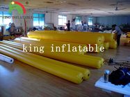 Calor - brinquedos infláveis amarelos selados da água/PVC L 4.5m * boias da entrada/marcador de D 0.3m