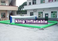 Corte de voleibol inflável para esportes de água, pólo aquático inflável da água do OEM