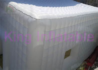 Grande barraca inflável do cubo com a porta para o banquete de casamento ou a feira profissional