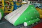 Brinquedo inflável durável da água do PVC das crianças, mini explosão da água iceberg branco/do verde