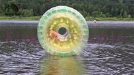2,4 brinquedo inflável transparente inflável da água do pvc da bola de rolamento 1.0mm da água do diâmetro